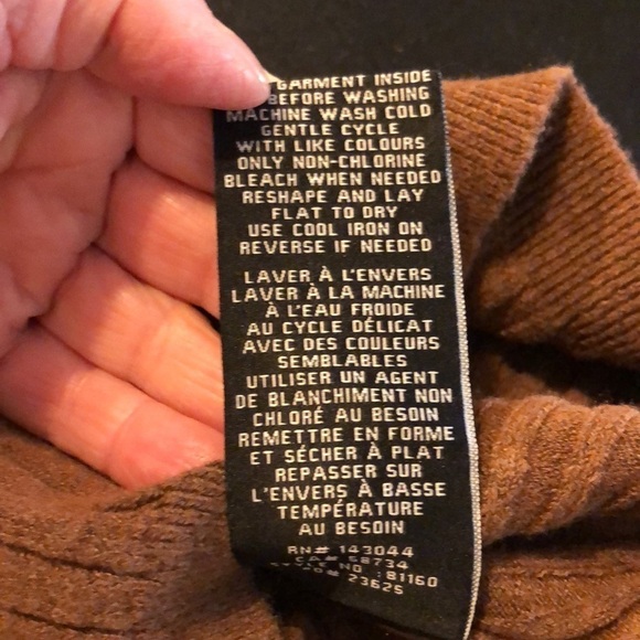 7 For All Mankind Burnt Sienna Ribbed Knit Spaghetti Strap Slip Dress Size Med. - Picture 11 of 11